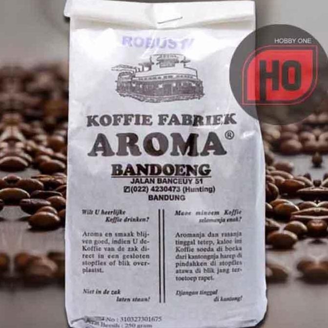 Cukafindan_ - Kopi Aroma Robusta 250Gr - Koffie Fabriek Bandoeng