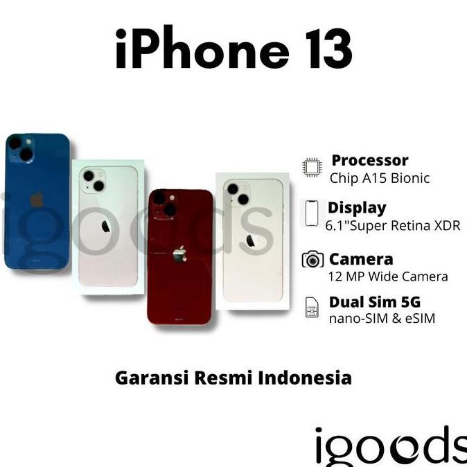 Terbaru Iphone 13 Garansi Resmi Indonesia