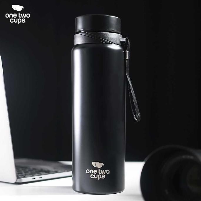Botol Minum Stainless Steel 1 Liter Termos Tumbler Tahan Panas Dan Dingin Es Batu 16 - 24 Jam