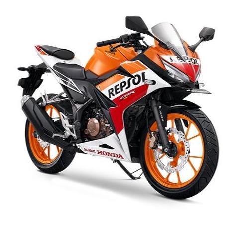 DV282 >> STIKER STRIPING MOTOR CBR 150 R CBR150R CBR 150R TAHUN 2017 ORANGE REPSOL