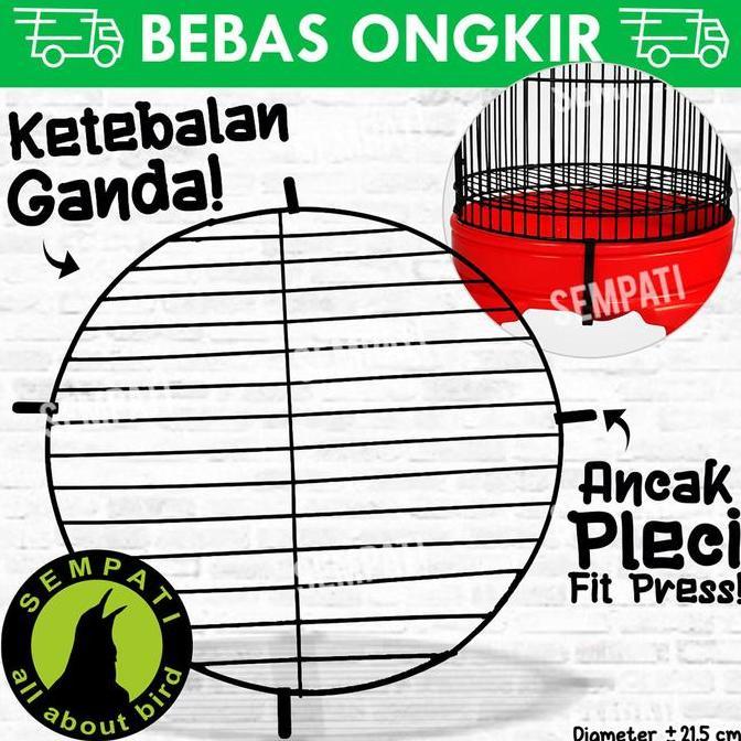 Sempati Ansang Ancak Sangkar Pleci Jebakan Ancak Pres Press Ram Besi Bawah Sangkar Kandang Burung Pl