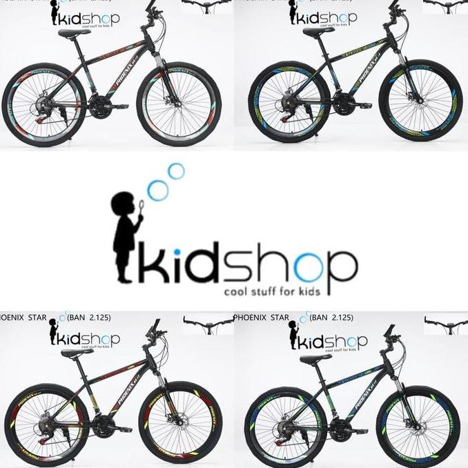 Terbaru [Kid] Diskon Sepeda Remaja Dewasa Laki Cowok Perempuan Cewek Jenis Mtb Mountain Bike Ban Hid