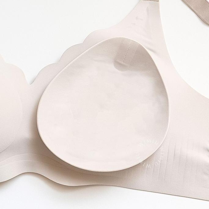 Wimiu BH Wanita Super Jumbo Women Bra Cup D E F Jumbo BH Seamless BH Tanpa Kawat Jahitan Bra Ice Sil