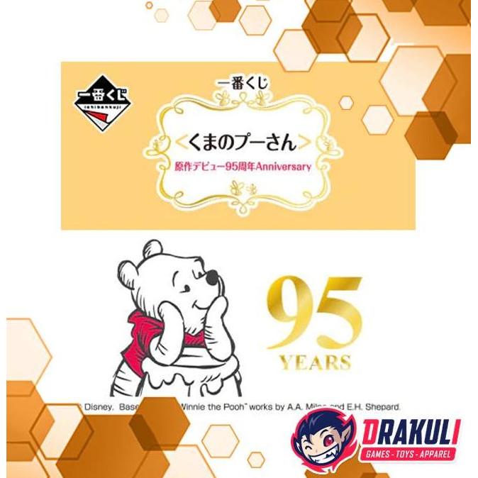 Tiket Ichiban Kuji Winnie The Pooh 95th Anniversary