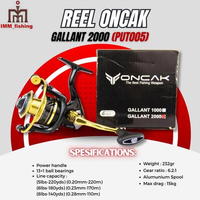 HARGA DISC - REEL ONCAK GALLANT 2000