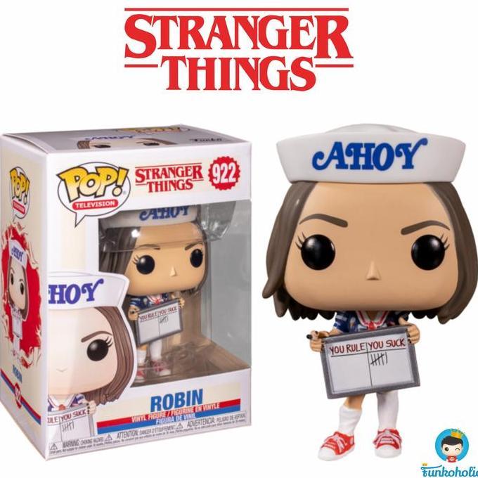 Funko POP Television Stranger Things Season 3 - Robin Buckley #922