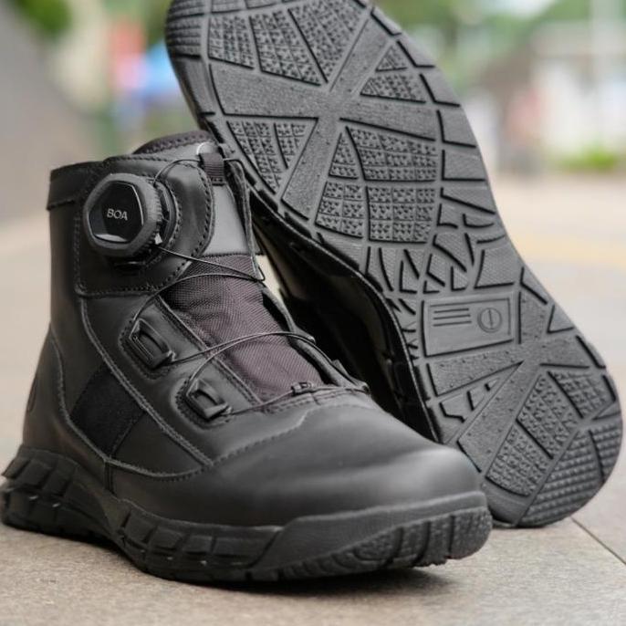 Sepatu PDH Boa Parabellum MIDTRACX Black