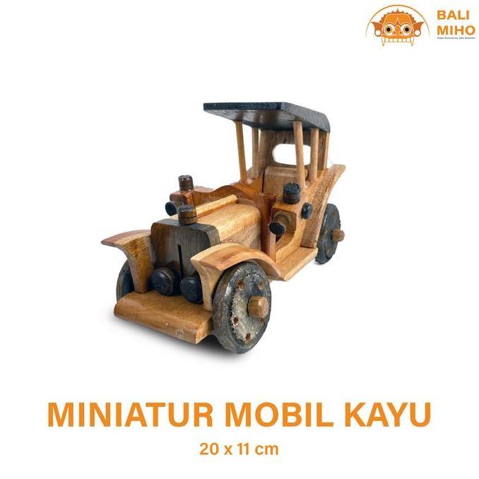 MINIATUR MOBIL KAYU/MAINAN TRADISIONAL/MOBIL KAYU/MOBIL MOBILAN