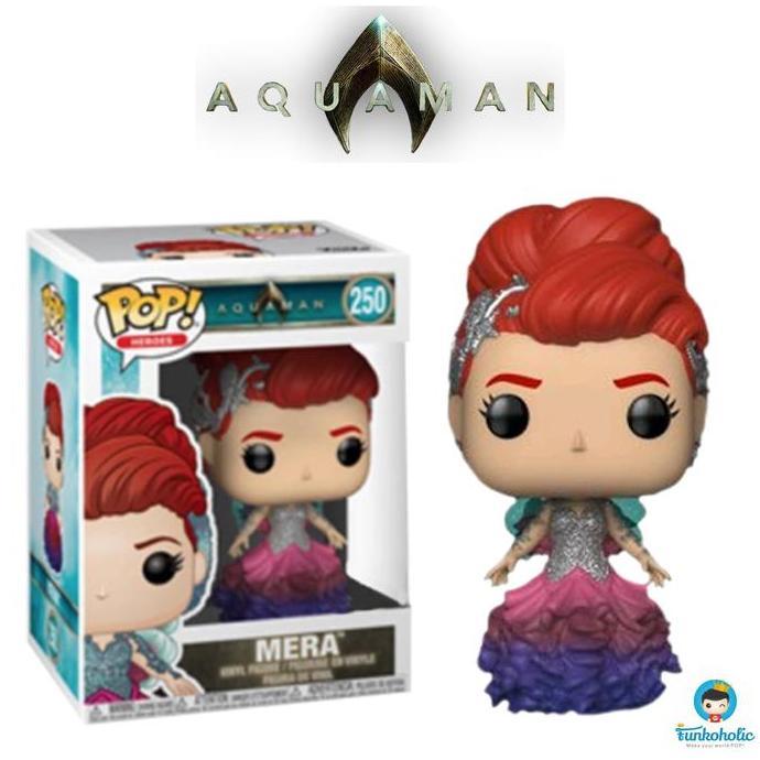 Funko POP Heroes Aquaman (Movie) - Mera (Gown) (Exclusive) #250