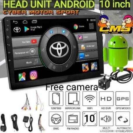 Head Unit Android 10 inch - Headunit Mobil 10inch
