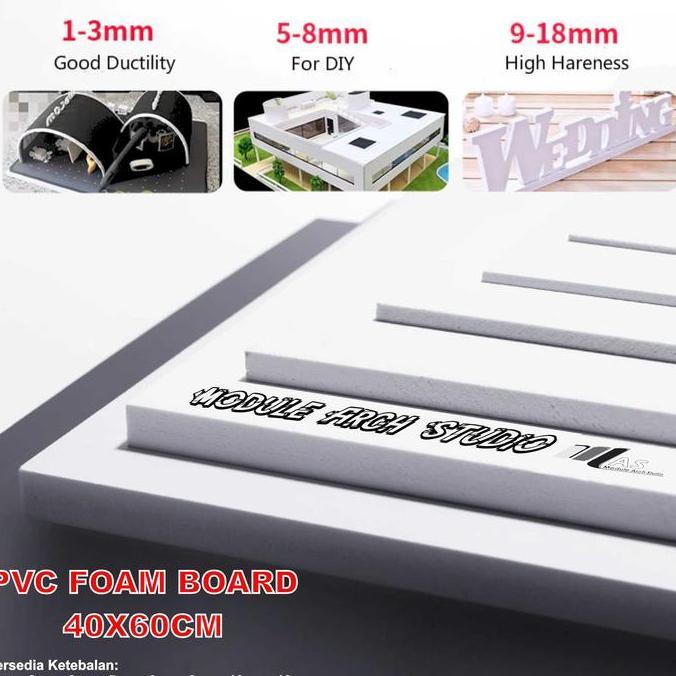 PVC Foam Board 40x60cm - PVC Maket