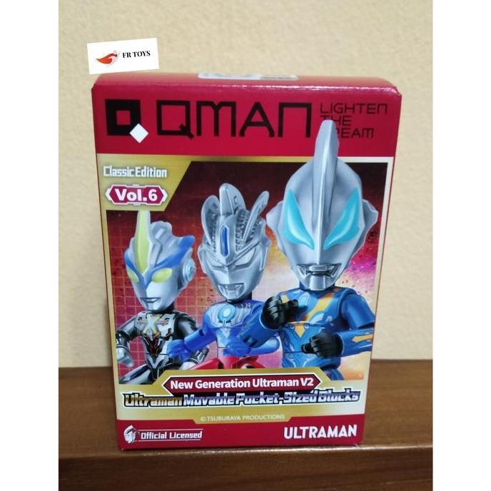 QMAN Ultraman Classic Edition Vol 6 Mini Figure Blind Box
