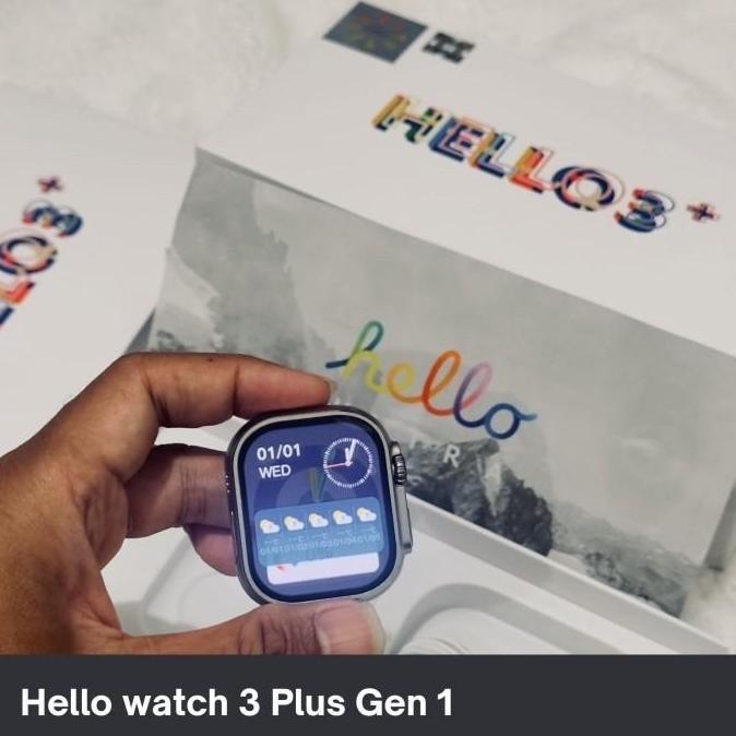 Smart Watch Hello Watch 3 Plus Amoled watch Ultra 8