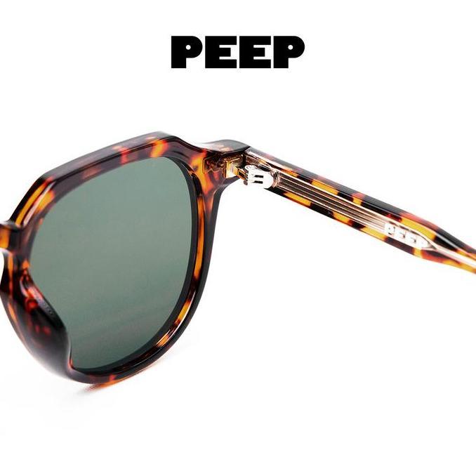 Peep Eyewear - Doxy  Sunglasses | Kacamata Hitam Frame Bulat Unisex (Minus/Plus/Silinder)