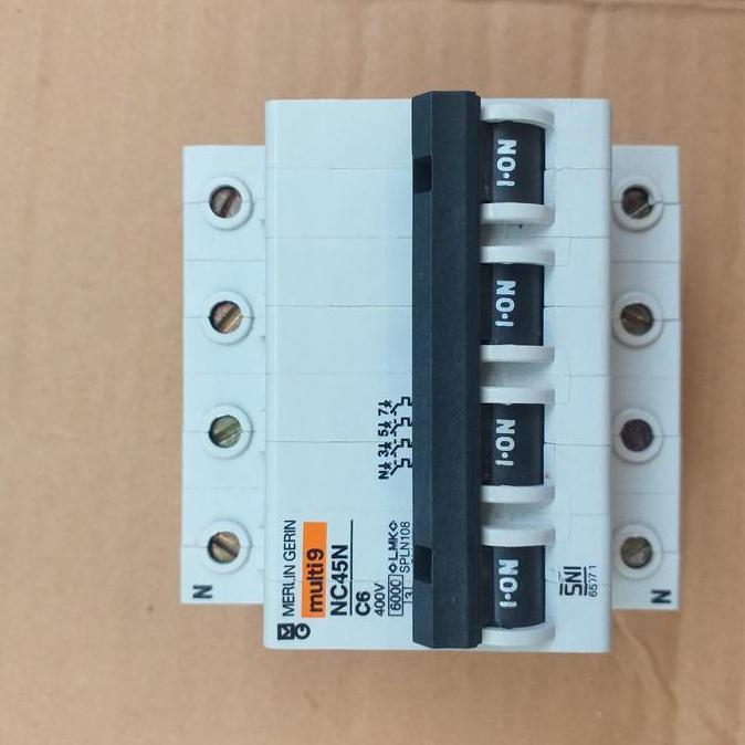 Diskon Mcb 4P 6A Merlin Gerin