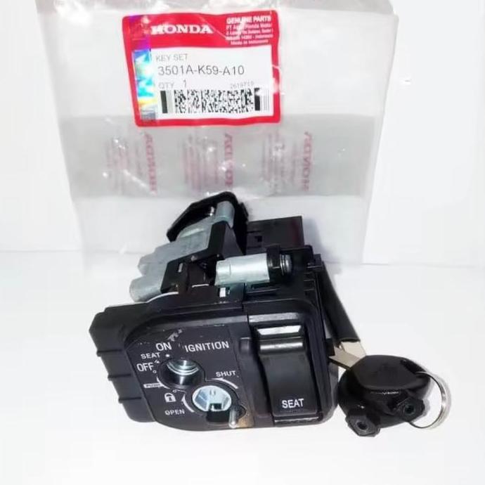 kunci kontak K59 set untuk motor vario 125 LED-vario 150 LED-scoopy new 2016-2019 PREMIUM