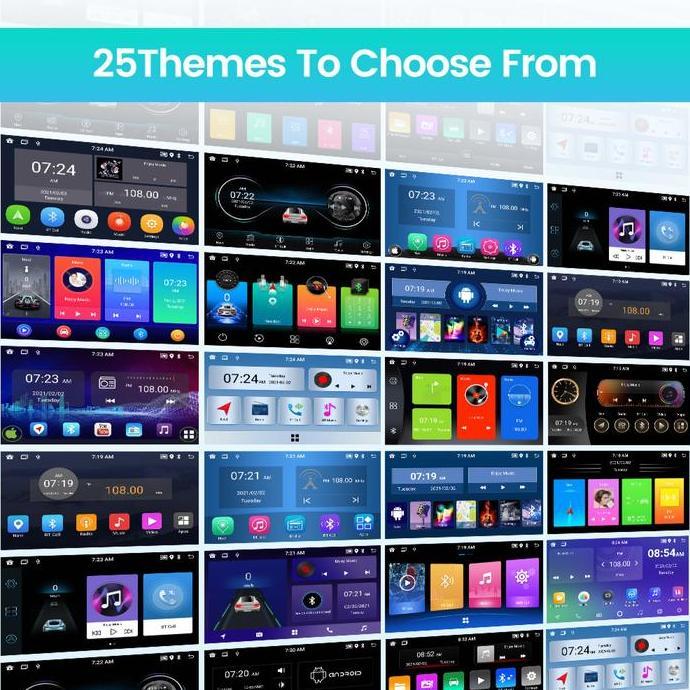 Head Unit Double DIN DHD 7 9 10 inch universal GPS Bluetooth Wifi