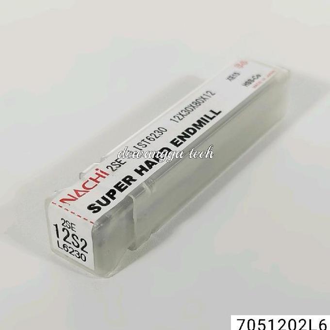 Nachi Endmill 12.0mm HSS co 2 flute end mill 12.0 mm mata pisau cutter milling 12mm Cobalt TERMURAH