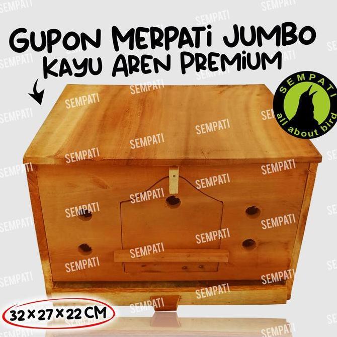 SEMPATI Gupon Merpati Gupon Pegupon Slorok Sangkar Kandang Wadah Kotak Ternak Breeding Sarang Burung