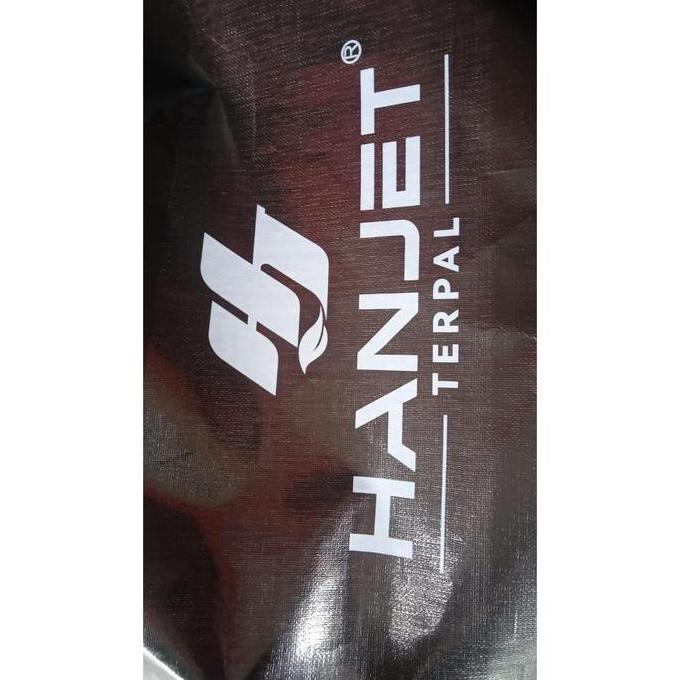 Terpal Plastik A12 ukuran 6x8 Hitam Hitam