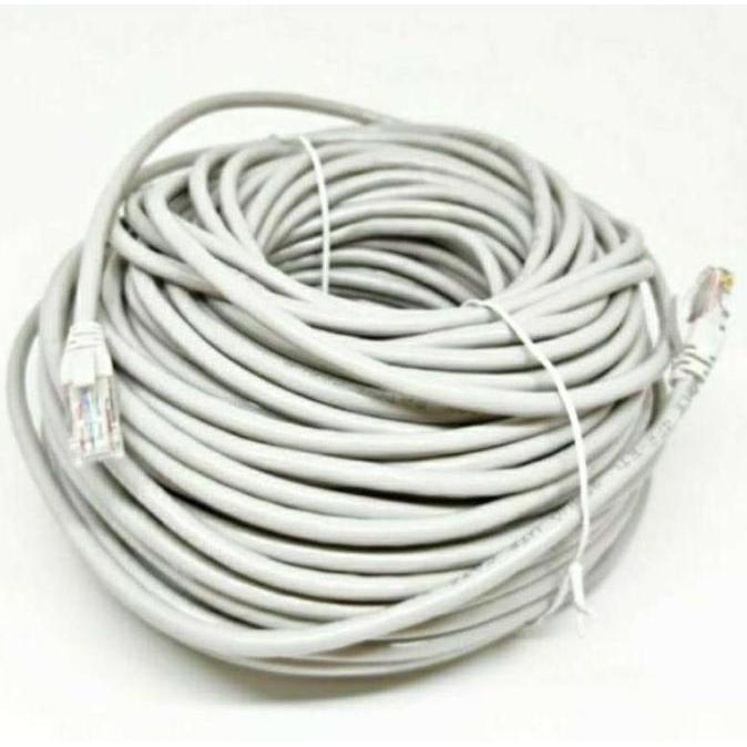 Kabel LAN 50 Meter + RJ45 CAT6