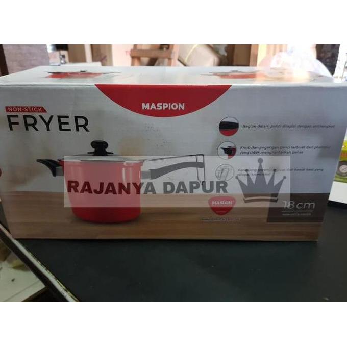 Deep fryer 18 cm maspion / panci penggorengan ayam kentang