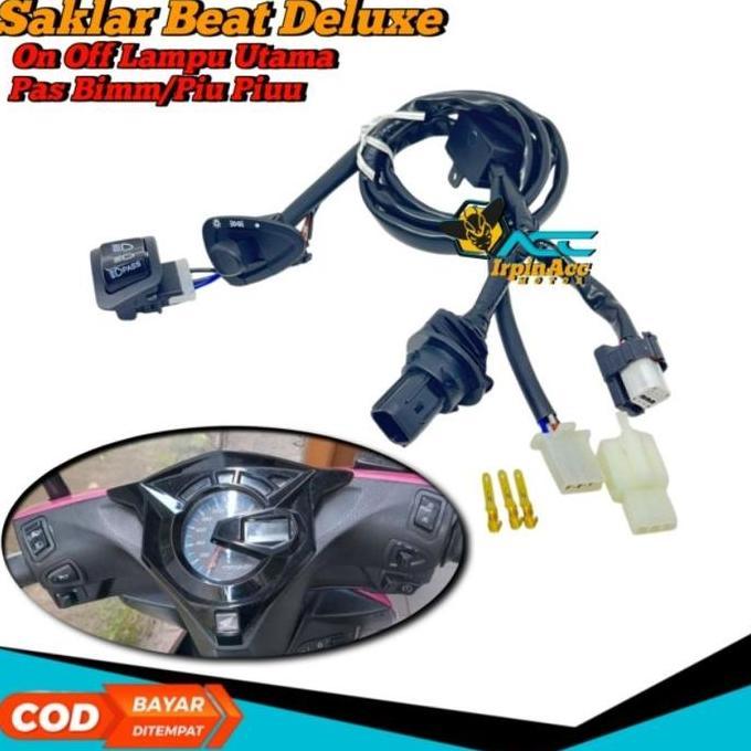 DY21 - Saklar on off Beat Led Beat Deluxe Beat Street Saklar 3 titik PNP Beat Led Beat Deluxe Beat S