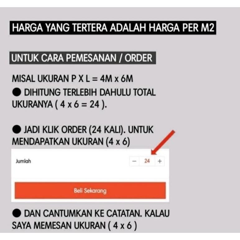 Bisa Cod Grosir  Terpal Korea A20 Putih White Meteran Ukuran Custom Bebas Untuk Tenda Terop Tutup Tr