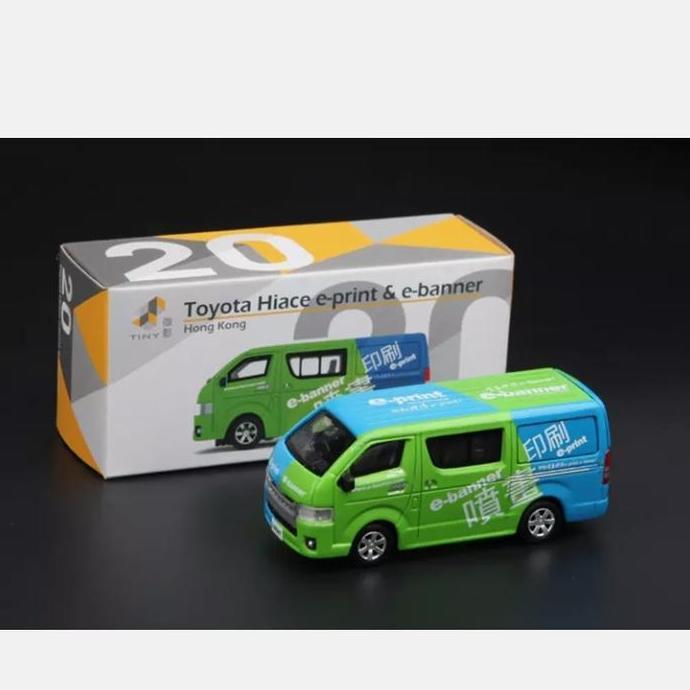 Tiny Diecast Toyota Hiace EPrint