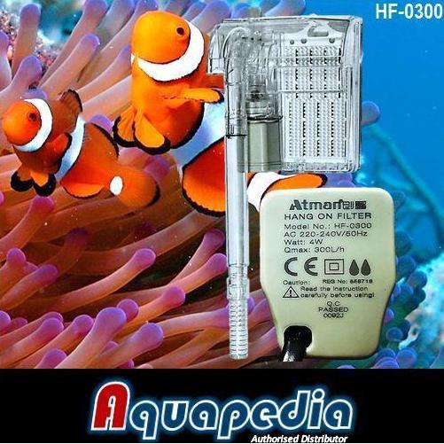 DR162 - Atman HF-0300 Filter Gantung Aquarium Aquascape Hang-on Filter HF0300