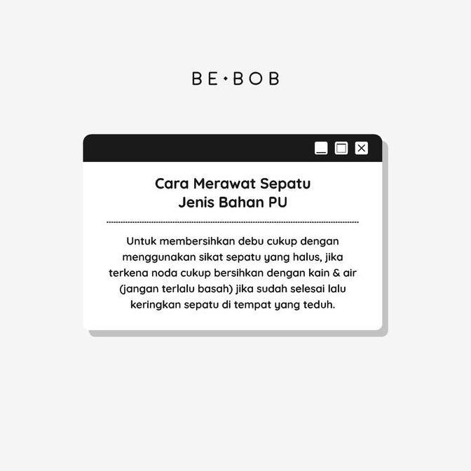 Wiji_Boseee - Be-Bob Shoes Wenda X1941 Heels Wanita Casual Fashion