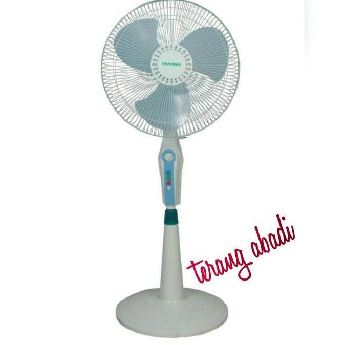 DF101 >> kipas angin berdiri okayama 16" ada timer