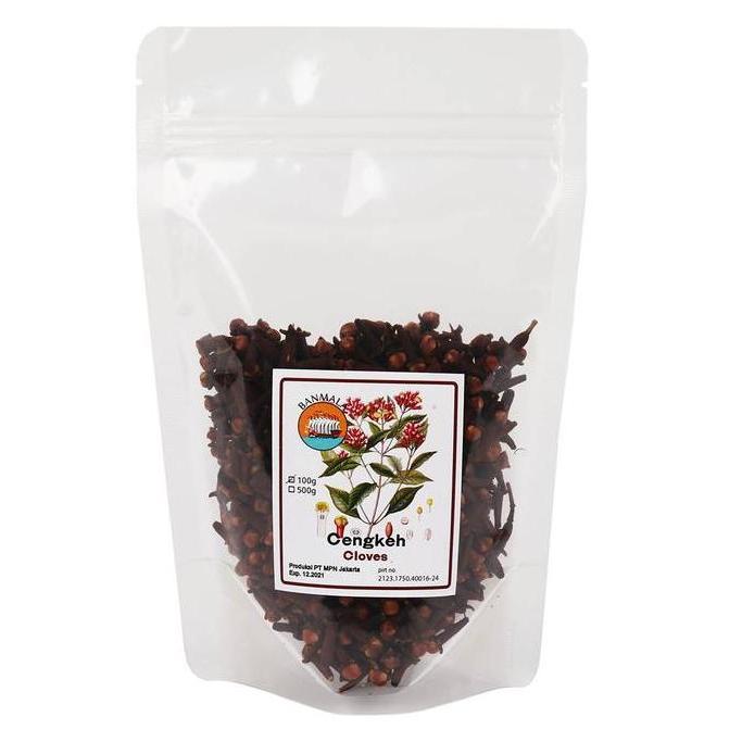 Banmala Cengkeh Maluku 100G Kuncup Bunga Kering Cengkih / Whloe Clove
