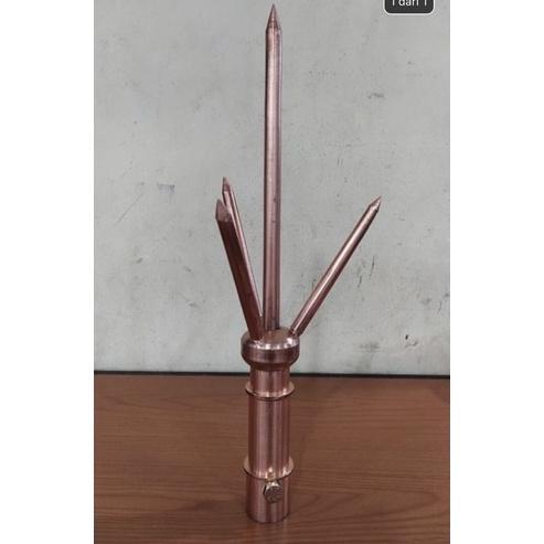 Tombak Anti Petir Trisula / penangkal petir trisula 1 set