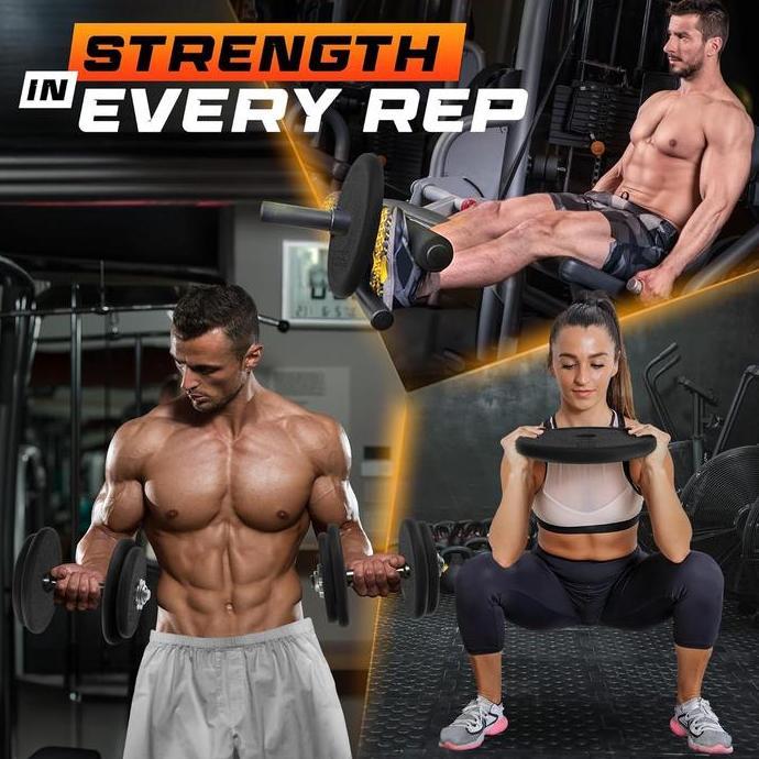 Dumbbell set peralatan fitness hexagonal dumbell 5kg