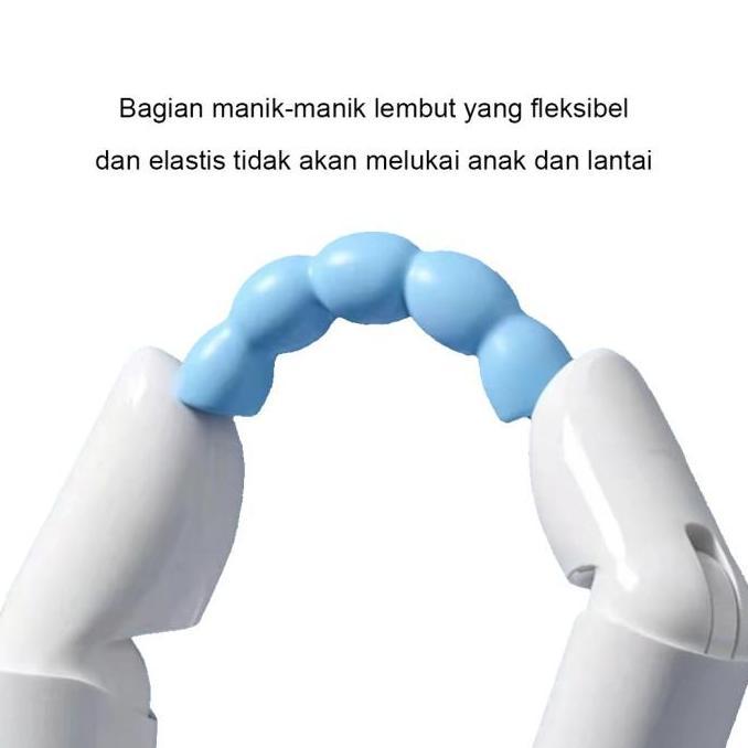 Lompat Tali Skipping Rope Olahraga Beaded Elevate Jump Rope PP+TPE 3m