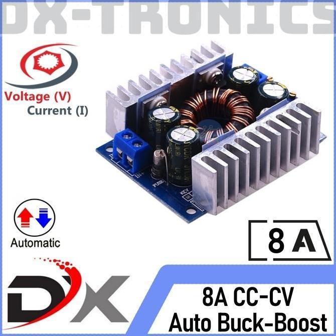 Terjangkau Automatic Step Down Step Step Up Dc-Dc 8A Auto Buck Boost Module Cc Cv