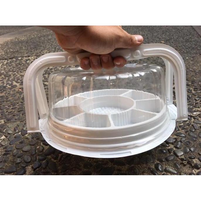 New- NEW! Mika Tumpeng Mini GAGANG SEKAT 8 PUTIH /Tumini dapur solo -10pcs