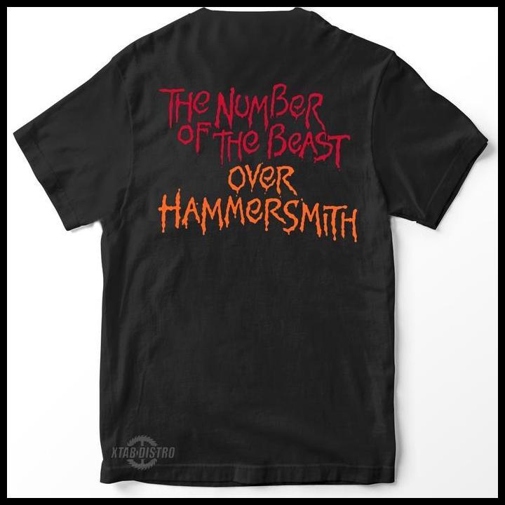 Terbaru Kaos Iron Maiden 9 The Number Of The Beast Kaos Band Iron Maiden