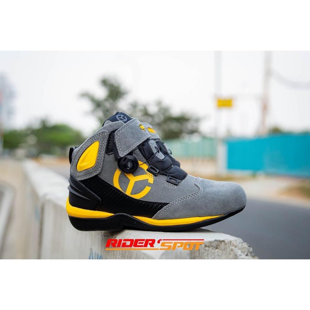 Riding Shoes Yellowcorn YS-003 Glay Yellow / Sepatu Yellow Corn