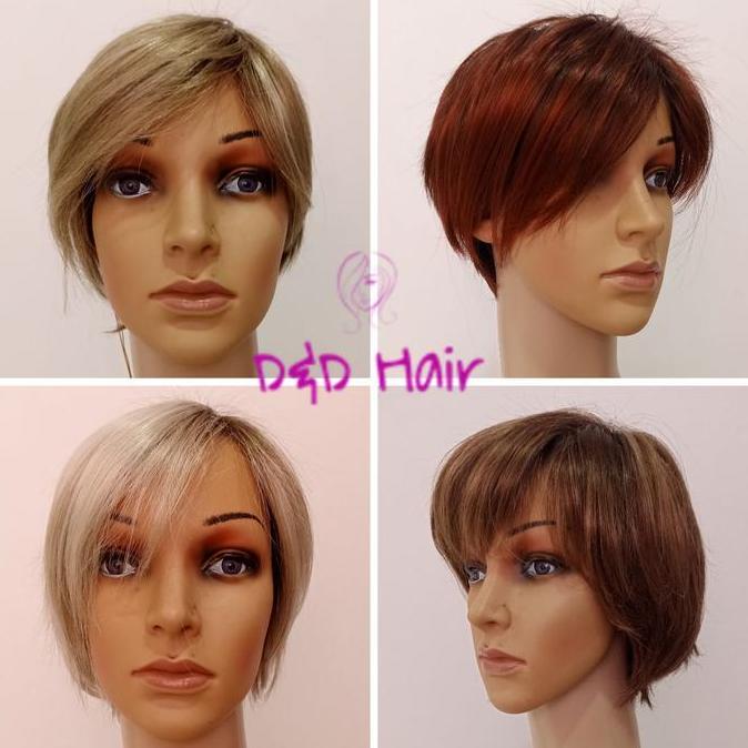 Wig Rambut - Wig Wanita - Half Lace Wig Dan Front Lace Wig - Wig Warna
