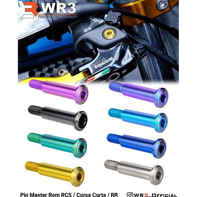 Pin Tojosan Pivot Titanium Wr3 For Master Rem Brembo Rcs Corsa Corta Cc
