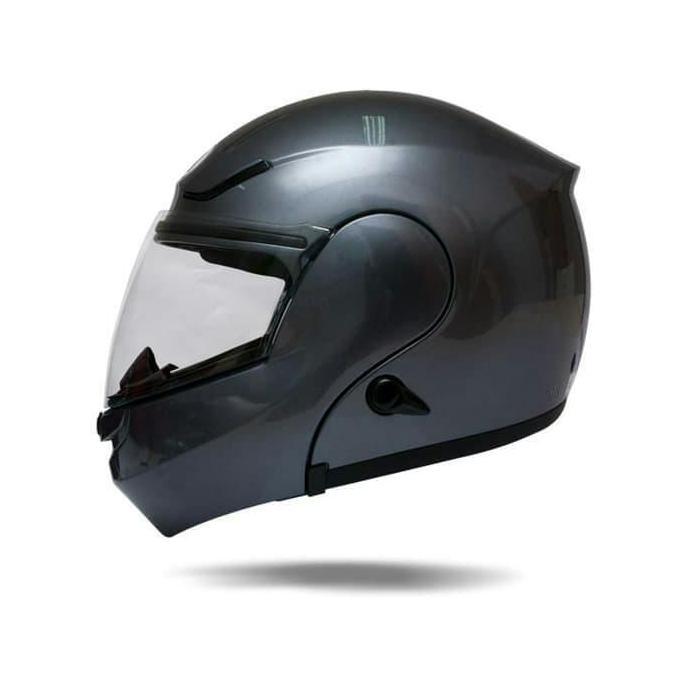Helm Tdr Modular Fullface Double Visor Xtr3000 S07 Titanium Size Xl