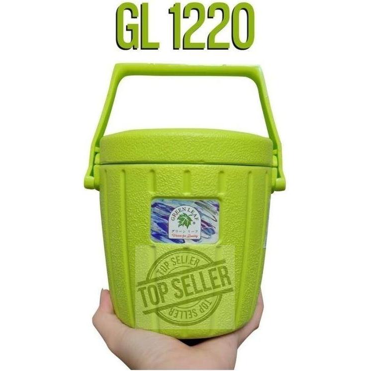 New- Termos Mini Es Batu Tempat Nasi Ice Rice Bucket GREEN LEAF GL1220