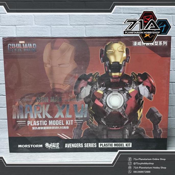 MORSTORM IRON MAN MK XL VI BUST NO SCALE