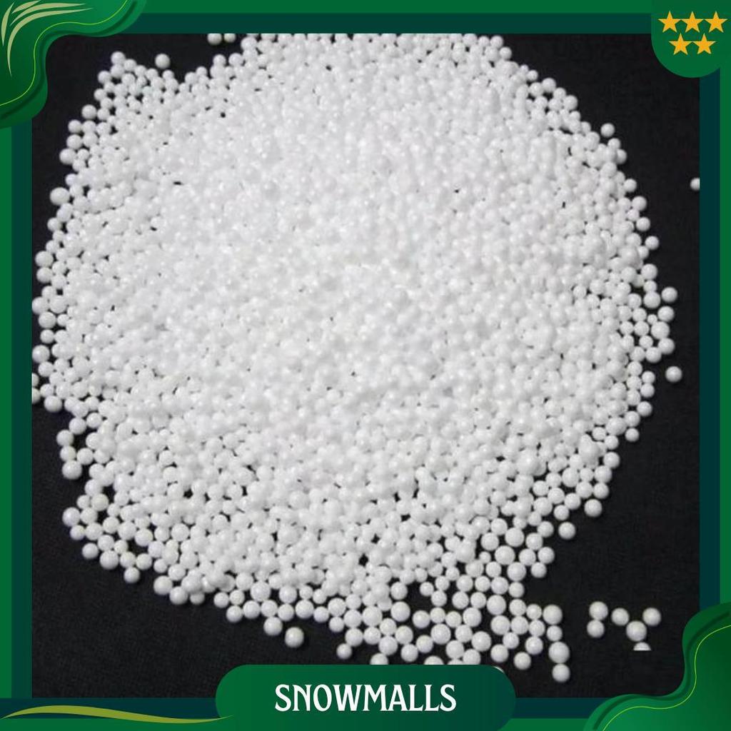 Bola Salju Mini Mainan Sterofoam Kecil Styrofoam Bulat Salju Mainan Dekorasi Pohon Best Seller