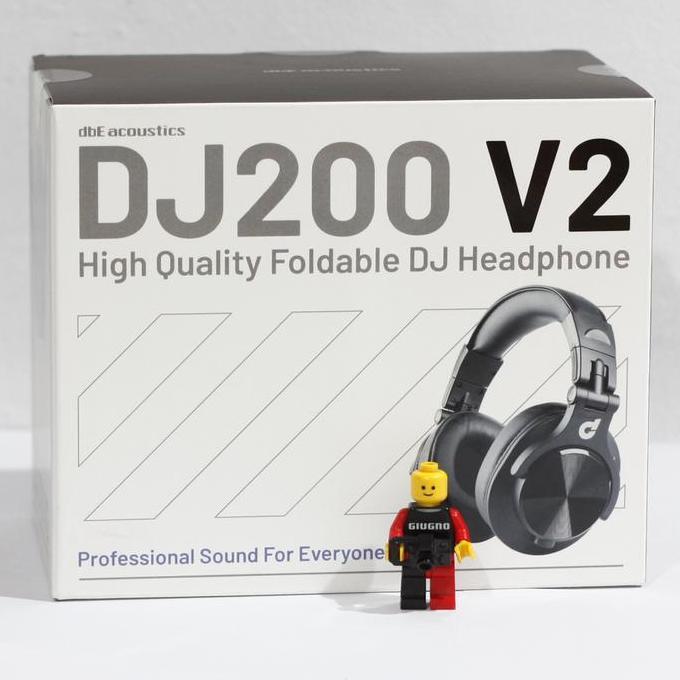 Dbe DJ200 / DJ 200 v2 high quality DJ headphone