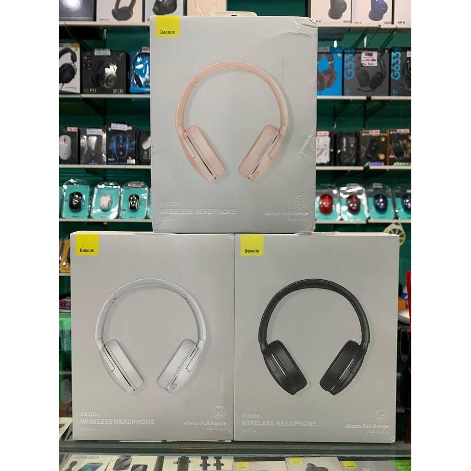 Headphone Wireless Headset Baseus Encok D02 Pro Bluetooth 5.0