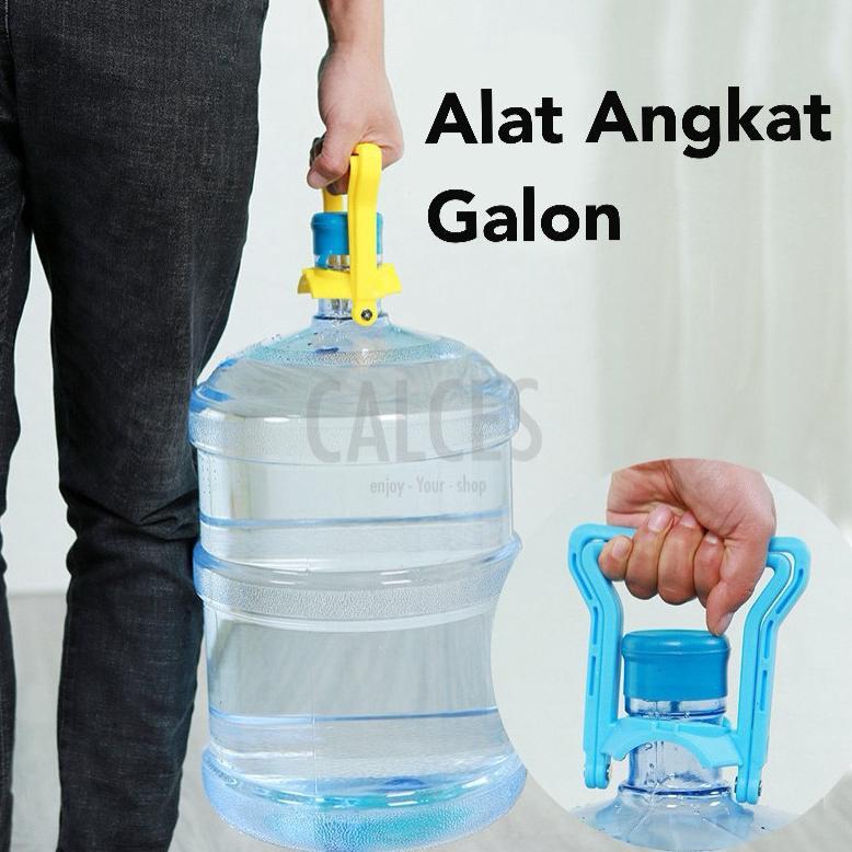 Bisa Cod [Calces] Alat Pengangkat Galon Air Dual Handle Dengan Drat Besi / Alat Bantu Angkat Air Gal