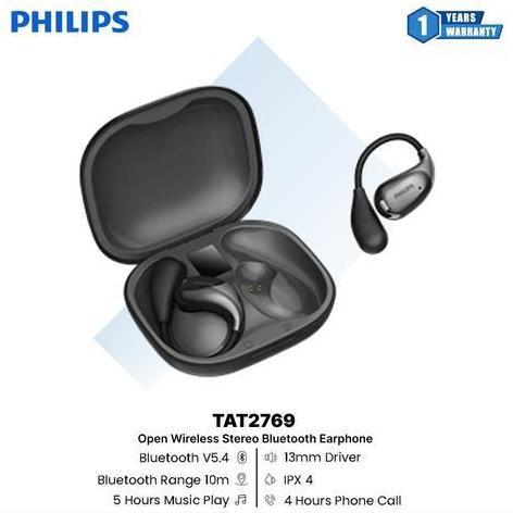 Philips TAT2769 Open Wireless Stereo Bluetooth Earphone Open EarPhilips TAT2769 Open Wireless Stereo
